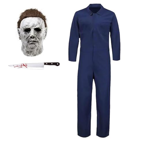 Michael Myers Kostüm Overall Herren von Aniepaa