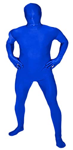 Aniler Zentai Kostüm für Damen und Herren, aus Elastan, Größe S, Blau Aniler Zentai Kostüm für Damen und Herren, aus Elastan, Größe S, Blau von Aniler