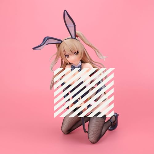 1/4 Nonoka Satonaka Bunny Ver. Hentai-Figur Ecchi-Figur Anime-Figuren Süßes Puppendekor-Modell Cartoon-Spielzeugfiguren Anime-Mädchen-Sammlung 31 cm von AnimaFg