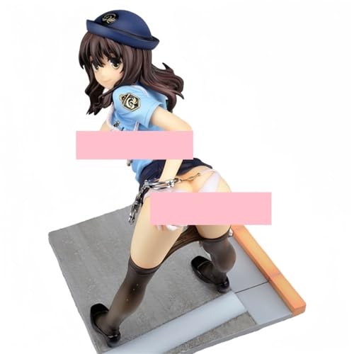 1/7 Liebespolizistin Nsfw Figur Ecchi Figur Anime Figur Niedliche Puppe Dekoration Modell Cartoon Spielzeugfigur Anime Girl Serie 20 cm (mit Sockel) von AnimaFg