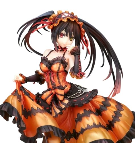 AnimaFg ECCHI-Figur/Hentai-Figur - Tokisaki Kurumi 1/8 - Anime-Figur/Anime-Statue/Sammelmodell/Bemalte Figur, Heimdekor/Modell/Puppe/Geschenk 9,4 Zoll von AnimaFg