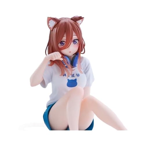 AnimaFg Ecchi-Figur, Originalcharakter, Anime-Mädchenserie, Katze, Heimkleidung, Heimdekoration, Geschenk for Erwachsene, Spielzeugmodell, 12 cm (2 Stück) von AnimaFg