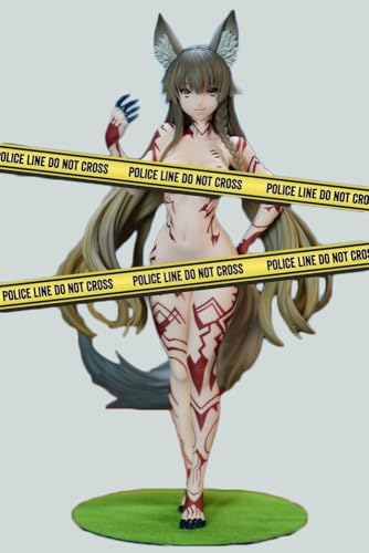 AnimaFg Kitsune Mimi-san - 1/5 ECCHI Figur/Hentai Figur/Anime Figur/Anime Statue/Sammelmodell/Bemaltes Charaktermodell/Puppe/Geschenk 32cm/12,7inch von AnimaFg