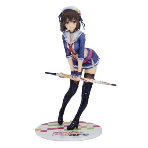 AnimaFg Megumi Kato Racing Ver. 1/7 ECCHI Figur/Hentai Figur/Anime Figur/Anime Statue/Sammelmodell/Bemaltes Charaktermodell/Puppe/Geschenk 22cm/8,7 in von AnimaFg