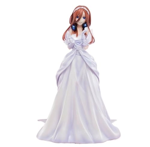 AnimaFg Miku Nakano Hochzeit 1/7 ECCHI Figur/Hentai Figur/Anime Figur/Anime Statue/Sammelmodell/Bemaltes Charaktermodell/Puppe/Geschenk 24cm/9.4in von AnimaFg