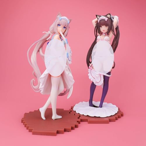 AnimaFg Vanille & Schokolade 1/7 ECCHI Figur/Hentai Figur/Anime Figur/Anime Statue/Sammelmodell/Bemaltes Charaktermodell/Puppe/Geschenk(2pcs) von AnimaFg