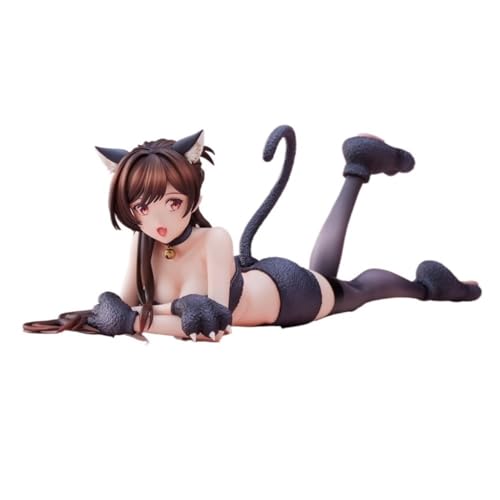 Ecchi Anime Figur Nsfw Hentai Figur Chizuru-Mizuhara-Catsuit Süße Mädchen Anime Girl Collection Figur Spielzeug Cartoon Collection 27 cm (kann abgenommen Werden) von AnimaFg