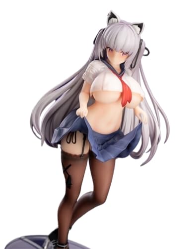 Ecchi Anime-Figuren, Hentai-Figur, Nsfw-Figur, süße Mädchen, Anime-Mädchen-Sammlung, Figur, Spielzeug, Cartoon-Sammlung, 18 cm (mit Sockel) von AnimaFg