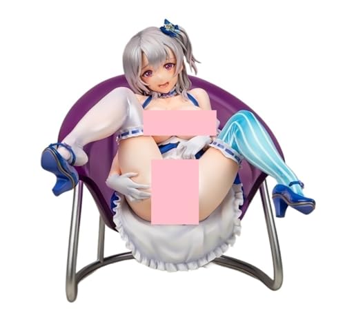 Ecchi Anime-Figuren, Hentai-Figur, Star Liyilai, Nsfw-Figur, süße Mädchen, Anime-Mädchen-Sammlungsfigur, 14 cm (mit Stuhl) von AnimaFg