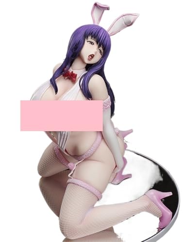 Ecchi Anime-Figuren, Hentai-Figur, kniende Hausfrau, Nsfw-Figur, niedliche Mädchen, Anime-Mädchen-Sammlung, Figur, Spielzeug, Cartoon-Kollektion, 29 cm (weiche Brust, mit Sockel) von AnimaFg