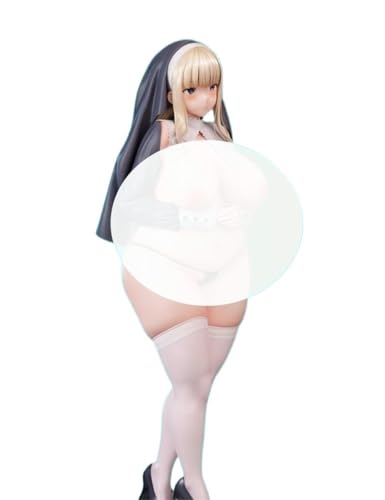 Ecchi Anime Figuren Hentai Figur 1/4 Succulent-Nun Nsfw Figur Süße Mädchen Anime Girl Collection Figur 26cm/10,2in von AnimaFg