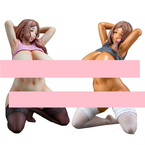 Ecchi Anime Figuren Hentai Figur 1/6 Yoshino-Ayaka NSFW Figur Süße Mädchen Anime Girl Collection Figur Spielzeug Cartoon Collection 17cm/6,7in(2PCS) von AnimaFg