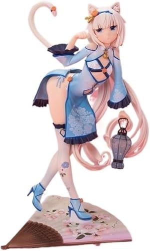 Ecchi Anime Figuren Hentai Figur Actionfigur Cartoon Spielzeugfiguren Süße Mädchen Anime Mädchen Sammlung Cartoon Sammlung 24cm/9.4in(Vanilla) von AnimaFg