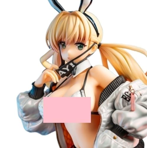 Ecchi Anime Figuren Hentai Figur Nsfw Figur Bunny Girl Love Süße Mädchen Anime Girl Sammlung Figur Spielzeug Cartoon Sammlung 25cm von AnimaFg