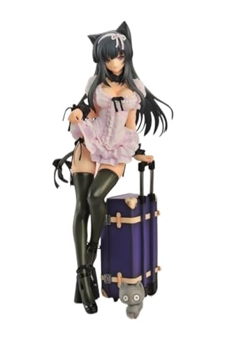 Ecchi Anime Figuren Nsfw Hentai Figur 1/8 Cat Planet Travel-Cat Süße Mädchen Anime Girl Collection Figur Spielzeug Cartoon Collection 10cm/4in von AnimaFg