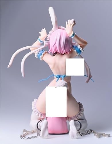 Ecchi-Figur, Hentai-Figur, Bunny-Girl-Actionfigur, Heimdekor, Sammelfigur, Anime-Figur, Mädchen, Sammelpuppe, abnehmbare Kleidung, 27 cm(Software) von AnimaFg