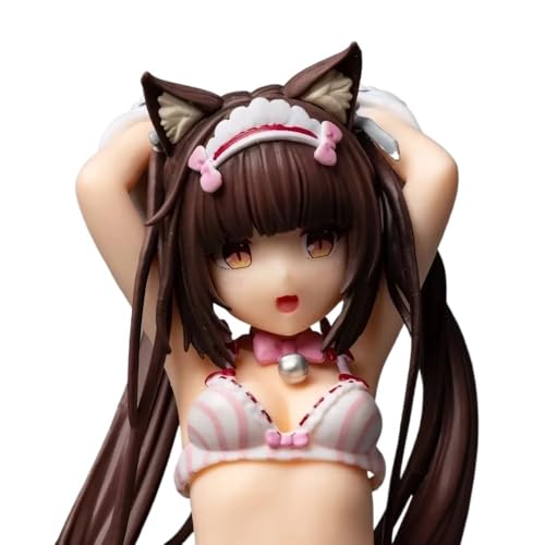 Ecchi Figur Anime Girl Figur,Waifu Figur,Hentaii Figur,Dekoration OrnamenteNime Collection Puppe Geschenk Modell Spielzeug 25cm/10Zoll(mit Sockel)(B) von AnimaFg