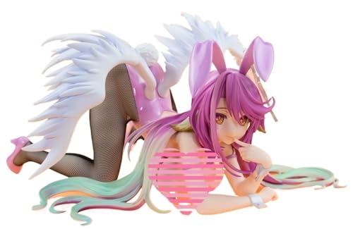 Ecchi Figur Bunny 1/4 Anime Girl Figur, Waifu Figur, Hentaii Figur, Dekoration Ornamentsnime Collection Puppe Geschenk Modell Spielzeug 16,5 cm/6,5 Zoll von AnimaFg