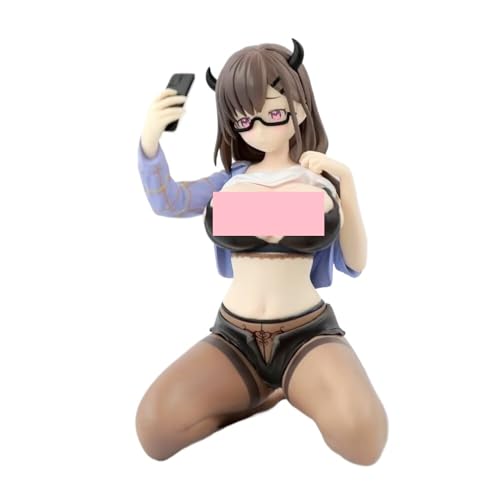 Ecchi Figur Hentai Figur Nsfw Anime Girl Figur Niedliche Puppe Dekor Modell Cartoon Anime Girl Collection 14,77 cm/5,8 Zoll von AnimaFg