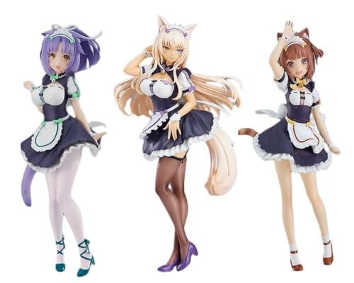 Ecchi Figur Hentai Figur Nsfw Anime Girl Figur Niedliche Puppe Dekor Modell Cartoon Anime Girl Collection 20-22cm/7,9in-8,7in(3pcs) von AnimaFg