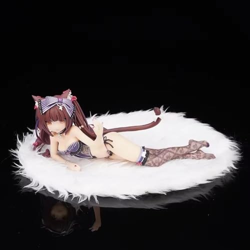 Ecchi Figur Hentai Figur Nsfw Anime Mädchen Figur Niedliche Puppe Dekor Modell Cartoon Anime Mädchen Sammlung 13cm/5in(Chocola-B) von AnimaFg