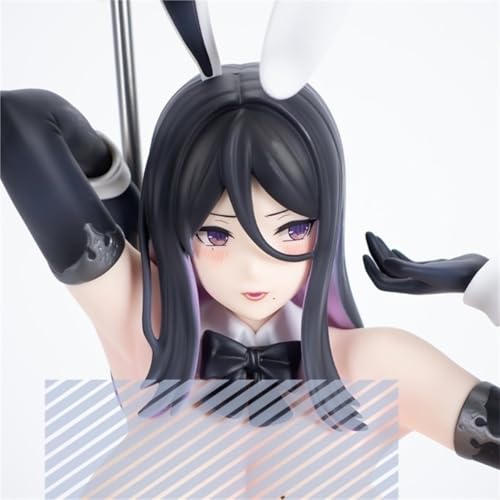 Ecchi Figur Hentai Figur Nsfw Bunny Girl Anime Girl Figur Niedliche Puppe Dekor Modell Cartoon Anime Girl Collection 34,5 cm/13,5 Zoll(Hard Chest) von AnimaFg