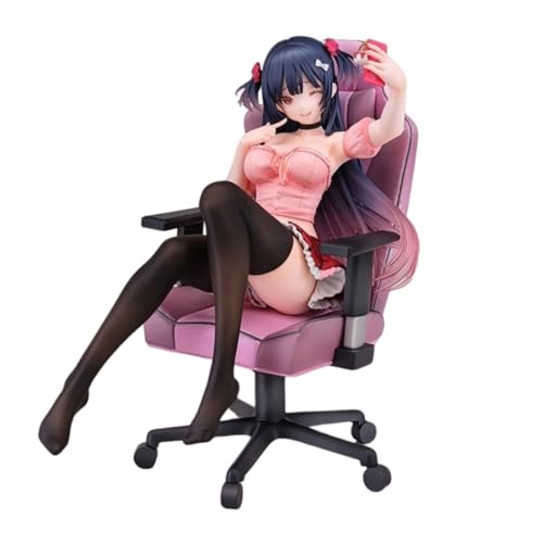 Ecchi-Figur Prinzessin des Hauses Anime-Figur Hentaii-Figur bemalter Charaktermodus Spielzeugmodell PVC-Anime-Sammlerstück 22 cm (Stuhlversion) von AnimaFg