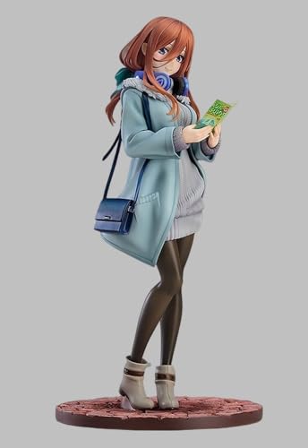 Miku Nakano 1/6 Actionfigur ECCHI Anime Figur Gemaltes Charaktermodell Spielzeugmodell Anime Sammlerstück 10,6 Zoll von AnimaFg