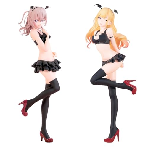 NSFW Anime Girl Figur Ecchi Figur Celestialvivi InsatsuToshika KitakawaUmiYume PVC Actionfigur Süßes Mädchen Modell Spielzeug Sammlung Puppe Erwachsene Statue Ornament 20 cm/7,9 Zoll(2PCS) von AnimaFg