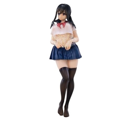 Nsfw Curtain-chan Jk Studentenuniform Ecchi Figur Hentai Figur Anime Mädchen Figur Süße Puppe Dekor Modell Cartoon Anime Mädchen Sammlung 26cm/10.2in von AnimaFg