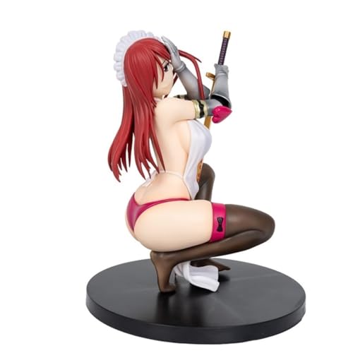 Nsfw Ecchi Anime Figuren Hentai Figur Armor-Erusa Girl Süße Mädchen Anime Girl Collection Figur Spielzeug Cartoon Collection 19 cm/7,5 Zoll von AnimaFg