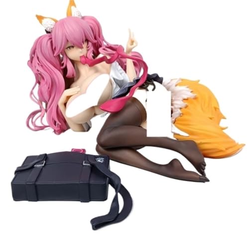 Nsfw Figur Ecchi Figur Anime Figur 1/4 Uzuki-Momoko Schwarzes Seidenhäschenmädchen Süße Puppe Dekoration Modell Cartoon Spielzeugfigur Anime Girl Serie 14,5 cm/5,7 Zoll von AnimaFg