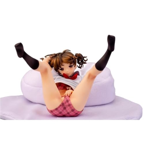 Nsfw Figur Ecchi Figur Anime Figur 1/6 Morita-Yuzuka Student-Uniform Niedliche Puppe Dekoration Modell Cartoon Spielzeug Figur Anime Girl Serie 14 cm/5,5 Zoll von AnimaFg