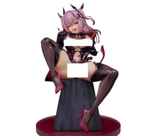 Nsfw Figur Ecchi Figur Anime Figur 1/6 Succubus-Meia-Liv Süße Puppe Dekoration Modell Cartoon Spielzeug Figur Anime Girl Serie 35 cm/13,8 Zoll von AnimaFg