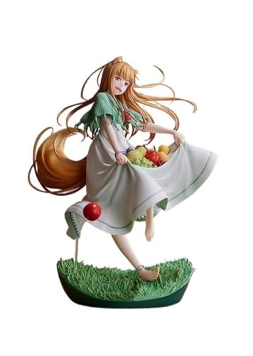 Nsfw Figur Ecchi Figur Anime Figur 1/7 Spice and Wolf Süße Puppe Dekoration Modell Cartoon Spielzeug Figur Anime Girl Serie 26 cm/10,2 Zoll von AnimaFg