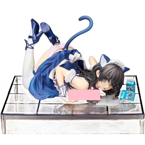 Nsfw-Figuren Ecchi-Figuren Hentai-Figur Actionfigur Wohndekor Sammlerfigur Anime-Figur Mädchensammlung Puppengeschenk 18 cm(Blue) von AnimaFg