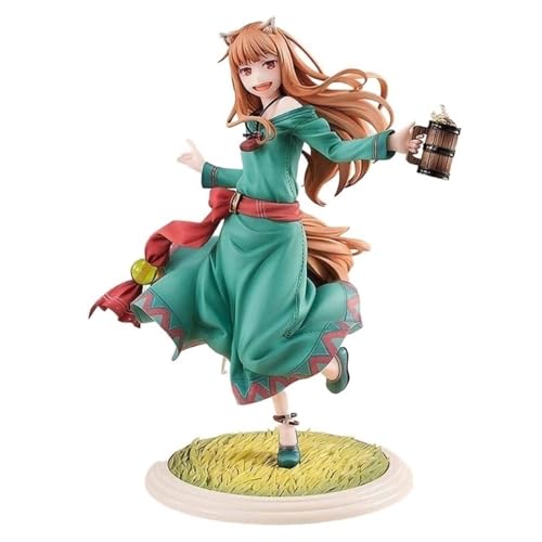 Spice and Wolf Ecchi-Figur, Anime-Figur, bemalte Figur, Modell, Spielzeugmodell, geeignet for die Sammlung, 18 cm von AnimaFg