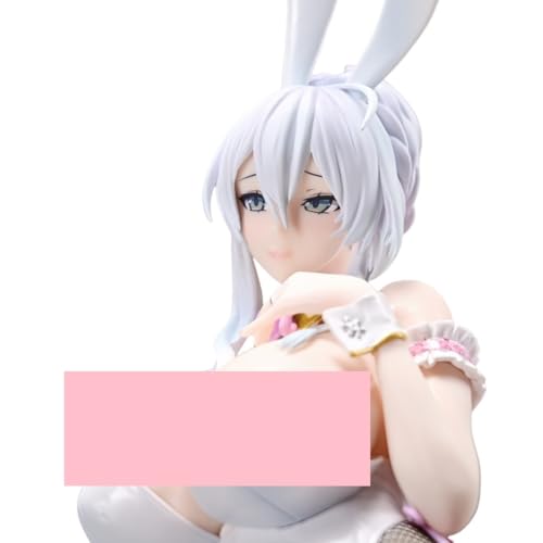 Yukino Bunny Girl 1/4 Ecchi Figur Hentai Figur Nsfw Anime Girl Figur Niedliche Puppe Dekor Modell Cartoon Anime Girl Collection 27 cm (kniende Position) von AnimaFg