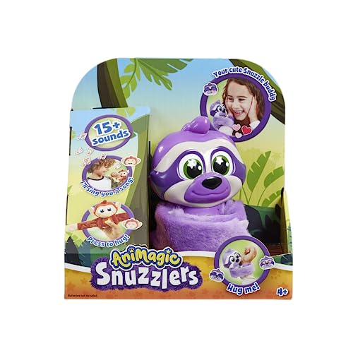 Animagic: Little Snuzzlers – Faultier | liebt es zu umarmen und lässt Nicht los. Mit über 15 Klängen zum Entdecken und Mitsingen, für Kinder ab 4 Jahren von Animagic