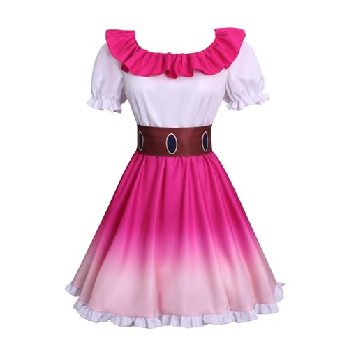 Animationart Ai Hoshino Cosplay-Kostüm, rosa Kleid für Halloween, Party, Bühnenaufführung, Kostüme (Rosa, Größe XX-Large) von Animationart