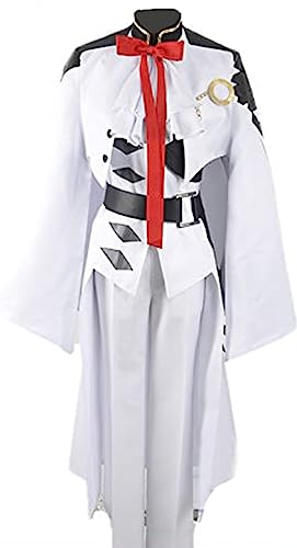 Anime Seraph of the End Ferid Bathory-Uniform-Outfits, Cosplay-Kostüme für Halloween, Weiß, Größe XXL von Animationart