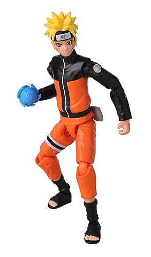 BANDAI - Anime Heroes - Naruto Uzumaki im Eremiten-Modus (Sage Mode) - Offizielle Lizenz Naruto Shippuden - Gelenkige Naruto-Figur 17 cm - Manga Actionfigur - Spielzeug für Kinder ab 4 Jahren - 36907 von BANDAI