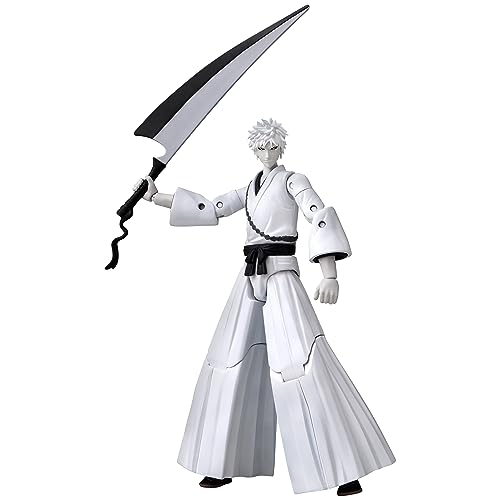 BANDAI – Anime Heroes - Bleach - Action Figur 17 cm - White Ichigo - Bleach Offizielle Lizenz - Gelenkfigur Ichigo - 36974 von BANDAI