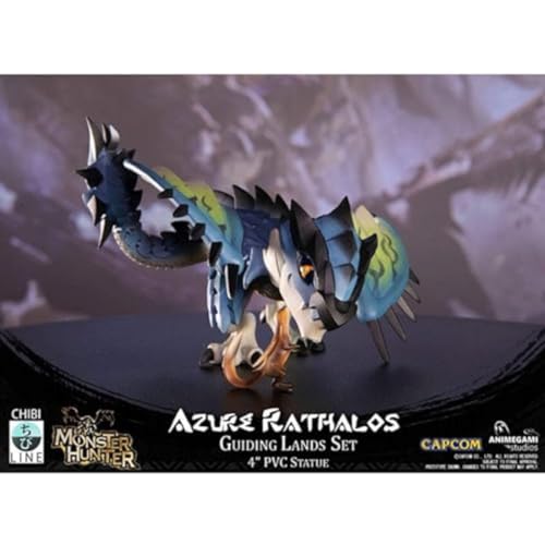 Animegami Chibi - Monster Hunter PVC (Azure Rathalos) PVC Figurine von Animegami