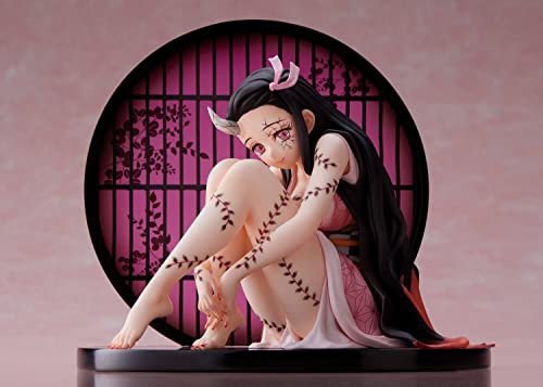 Aniplex Demon Slayer: Kimetsu no Yaiba Statuette Entertainment District Arc Nezuko Kamado (Demon Form Advancing Version) von Aniplex