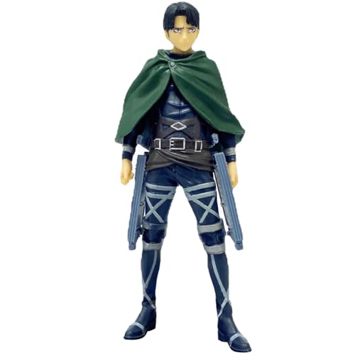 Anime Eren Jaeger Figur,Eren Jaeger Action Figur Statue Manga Charakter 16cm Stehend Desktop Figur Deko Sammlung Geschenke von Anjinguang