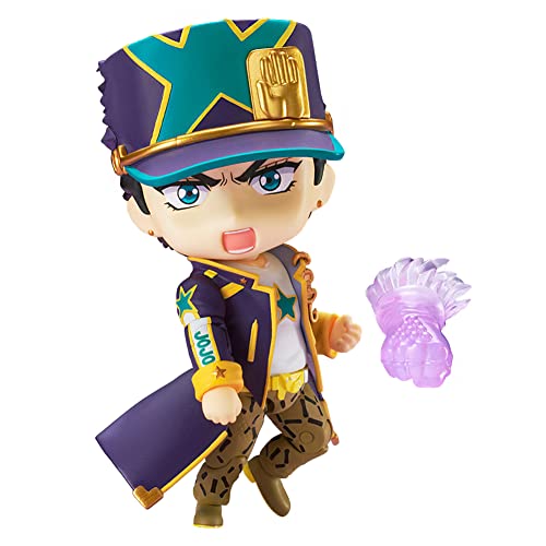 Anjinguang Anime Kujo Jotaro Figur 10cm Figur Cartoon Charakter Modell Statue PVC Skulptur Handgemachte Ornamente Sammlerstück von Anjinguang