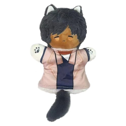 Anjinguang Arknights Figur Anime Kissen Młynar/Texas/Thorns Handpuppe Gefülltes weiches Kissen Weihnachtsdekoration Geschenke 25CM von Anjinguang