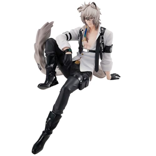 Arknights Figur SilverAsh Actionfigur Anime Figur 19 cm PVC Cartoon Modell Sammlung Statue Home Office Ornament von Anjinguang