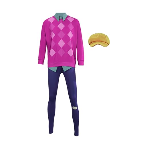 Anjinguang Baby Saja Cosplay Kostüm, Baby Saja Kostüm Hut Hemd Kragen Uniform Full Set Halloween Karneval Party Outfits Anjinguang Baby Saja Cosplay Kostüm, Baby Saja Kostüm Hut Hemd Kragen Uniform Full Set Halloween Karneval Party Outfits von Anjinguang
